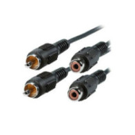 Cable prolongador 2 x rca M/H  10m/ Biwond