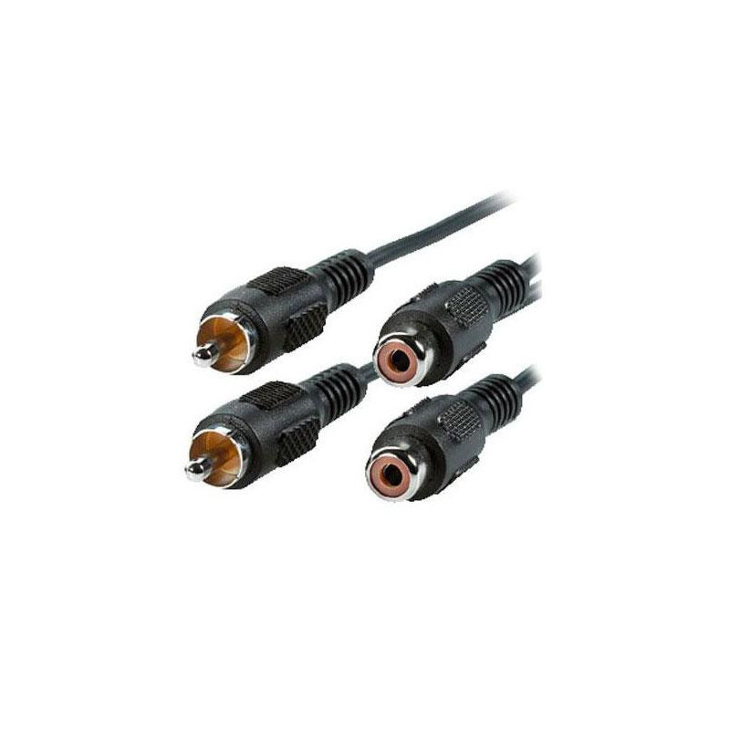 Cable prolongador 2 x rca M/H  10m/ Biwond