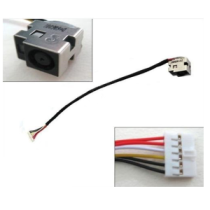 Dc-Jack compatible para portatil HP dv6 / cq61 / cq71 / g61 / 15cm Aprox.