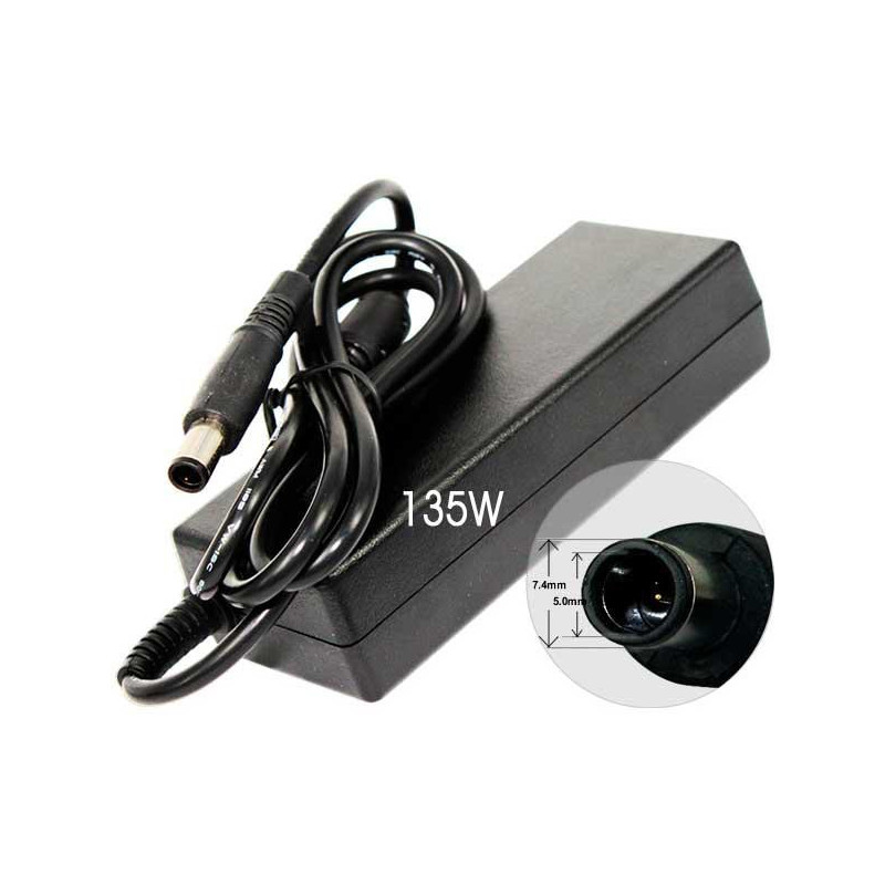 Cargador compatible para portátil HP 135W 19.5V 6.9A 7.4x5.0 mm Dayma