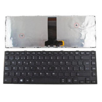 Teclado compatible para portátil TOSHIBA c40-b negro