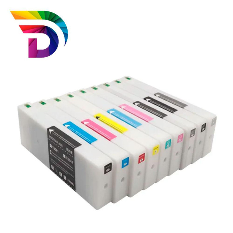 Tinta compatible Dayma para EPSON T8048 Negro Mate 700ml.