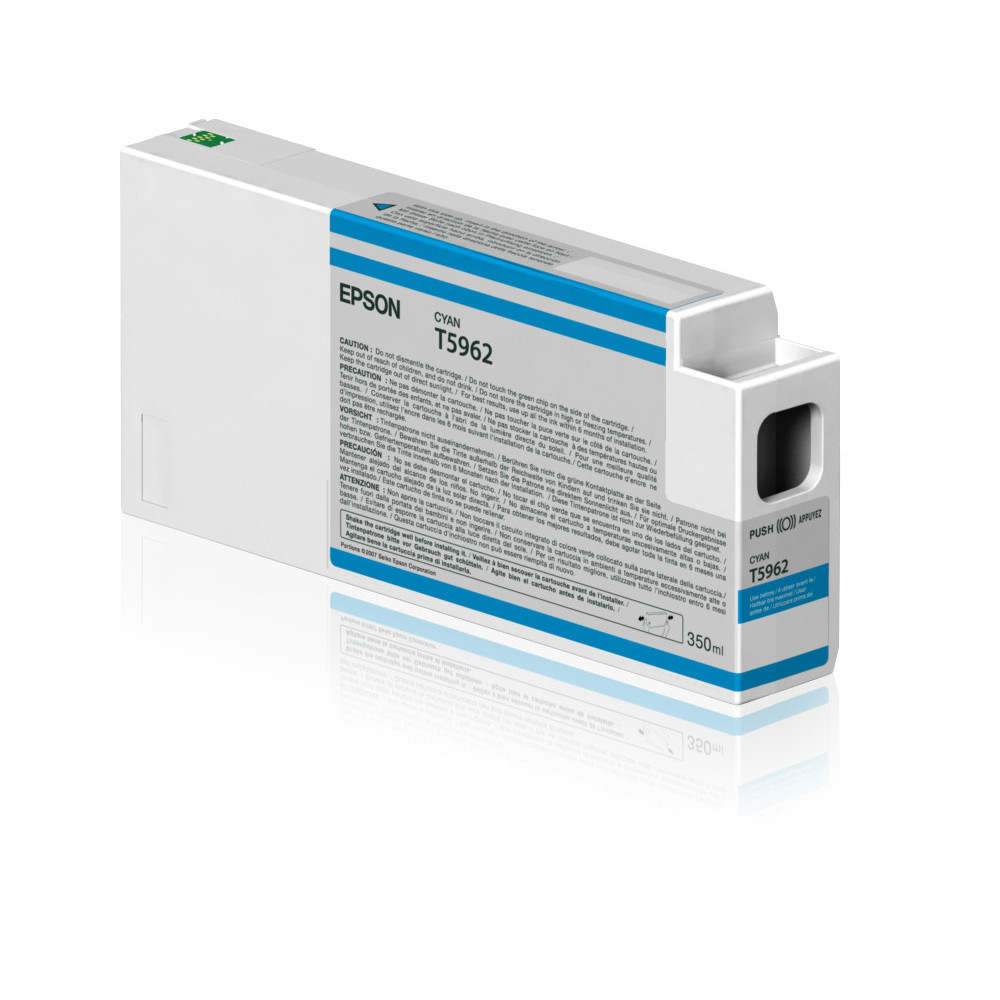 Tinta original epson t5962 cian c13t596200 350ml