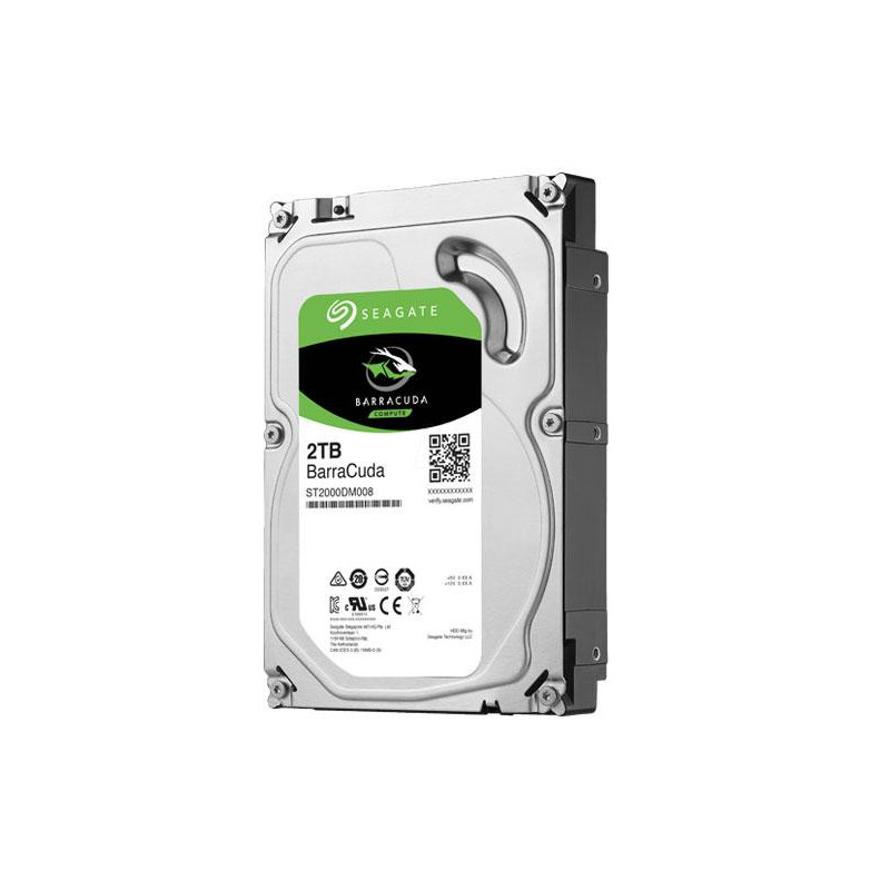 Disco duro Seagate Barracuda 3.5 / 2TB / Sata 3 / 7200rpm / 256mb / St2000dm008
