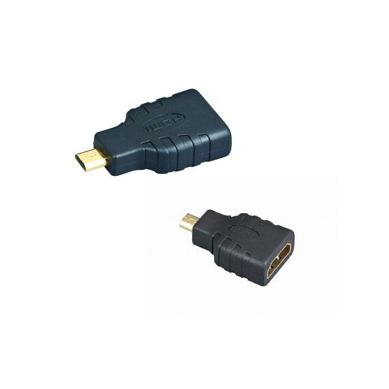 Adaptador HDMI hembra a Micro HDMI macho / Gembird / A-HDMI-FD