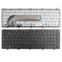 Teclado compatible para portátil HP Probook 450 g1 / 450 g0 / 455 g1 / g470 g1 / negro con marco