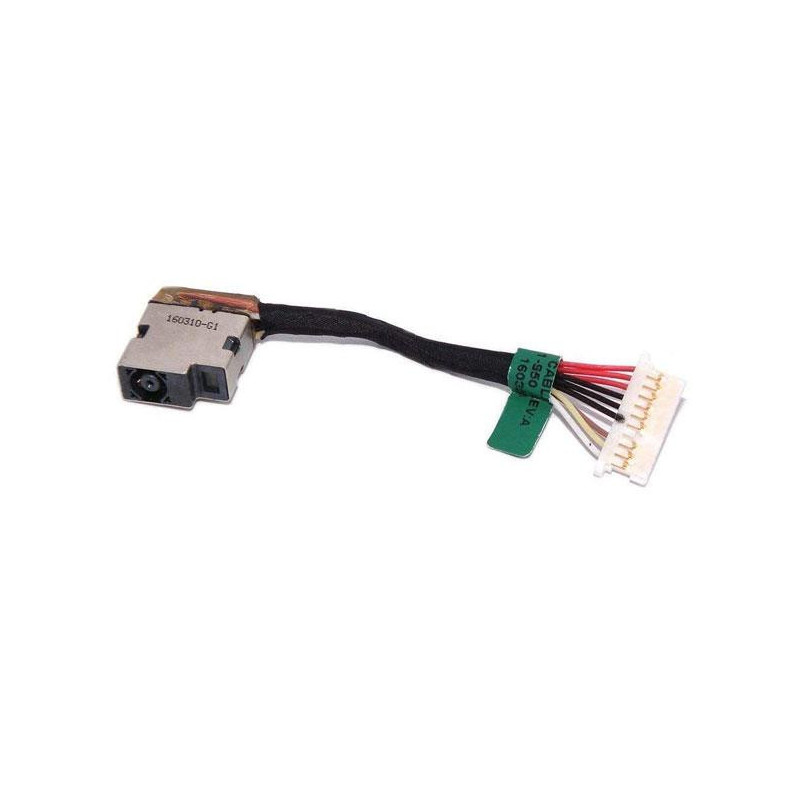 Dc-Jack compatible para portatil HP omen 15-Ac / 17-W / Pavilion 15-Bc / 7cm / 9 pines