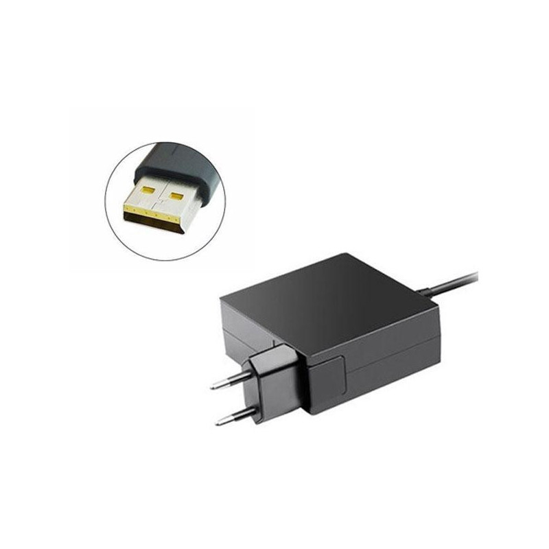 Cargador compatible para portátil LENOVO 65W 20V 3.25A USB Dayma