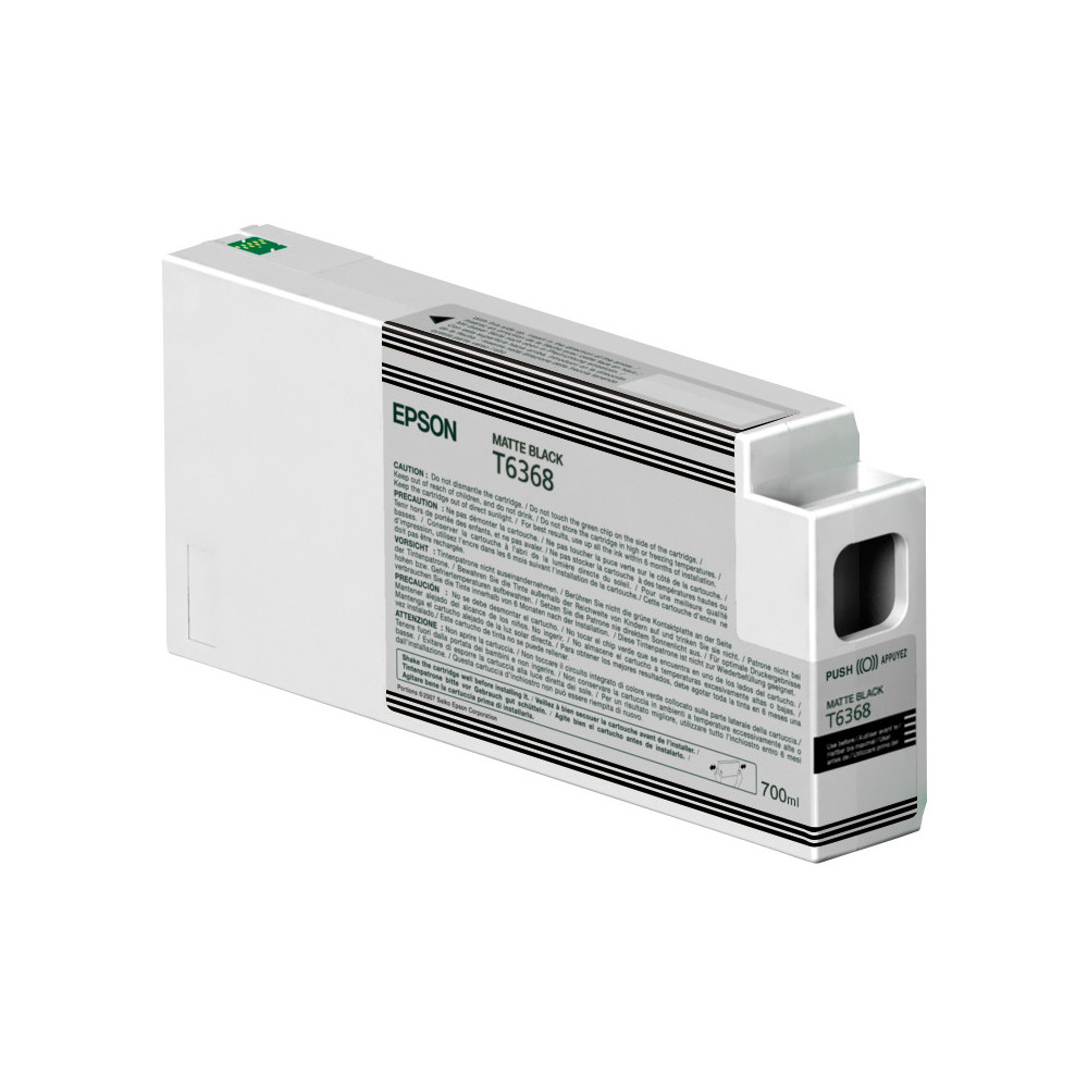 Tinta original epson t6368 negro mate c13t636800 700ml