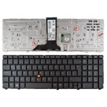 Teclado compatible para portátil HP Elitebook 8760p / 8770p / 8770w / 8760w / Negro