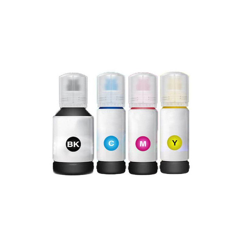 Botella Tinta genérica para EPSON 102 /103/106/107/ T6641 /T6731 Negro Ecotank