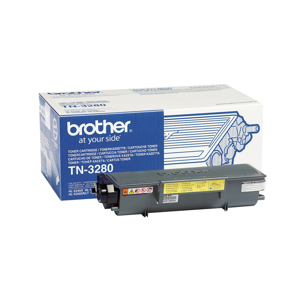 Tóner original brother tn3280 negro 8.000 páginas