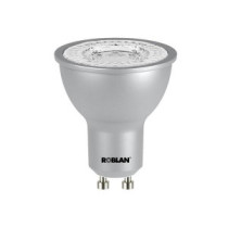 Bombilla LED dicroica Roblan gu10 / 6w / luz dia / 6500k / 600lm / 220-250v