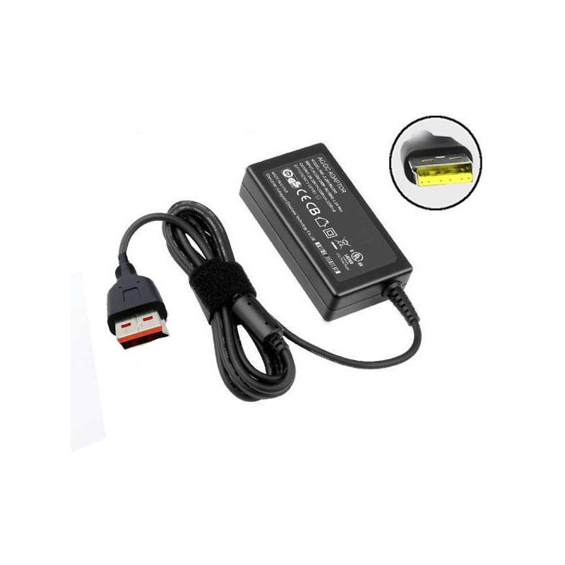 Cargador compatible para portátil LENOVO 40W 20V 2A USB Dayma