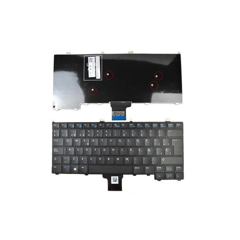Teclado compatible para portátil DELL Latitude  e7440 / e7420 / e7240