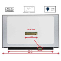 Pantalla para portátil LED 15.6\ Slim 30 Pines Full HD Sin Brackets Ancho 350mm Mate Inverter 280mm"
