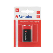 Pila Verbatim Alcalina 9v / 6LR61 / 6LF22 / 49924