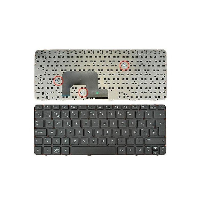Teclado compatible para portátil HP Mini 200-4200 / 2100-3000 / 110-3500