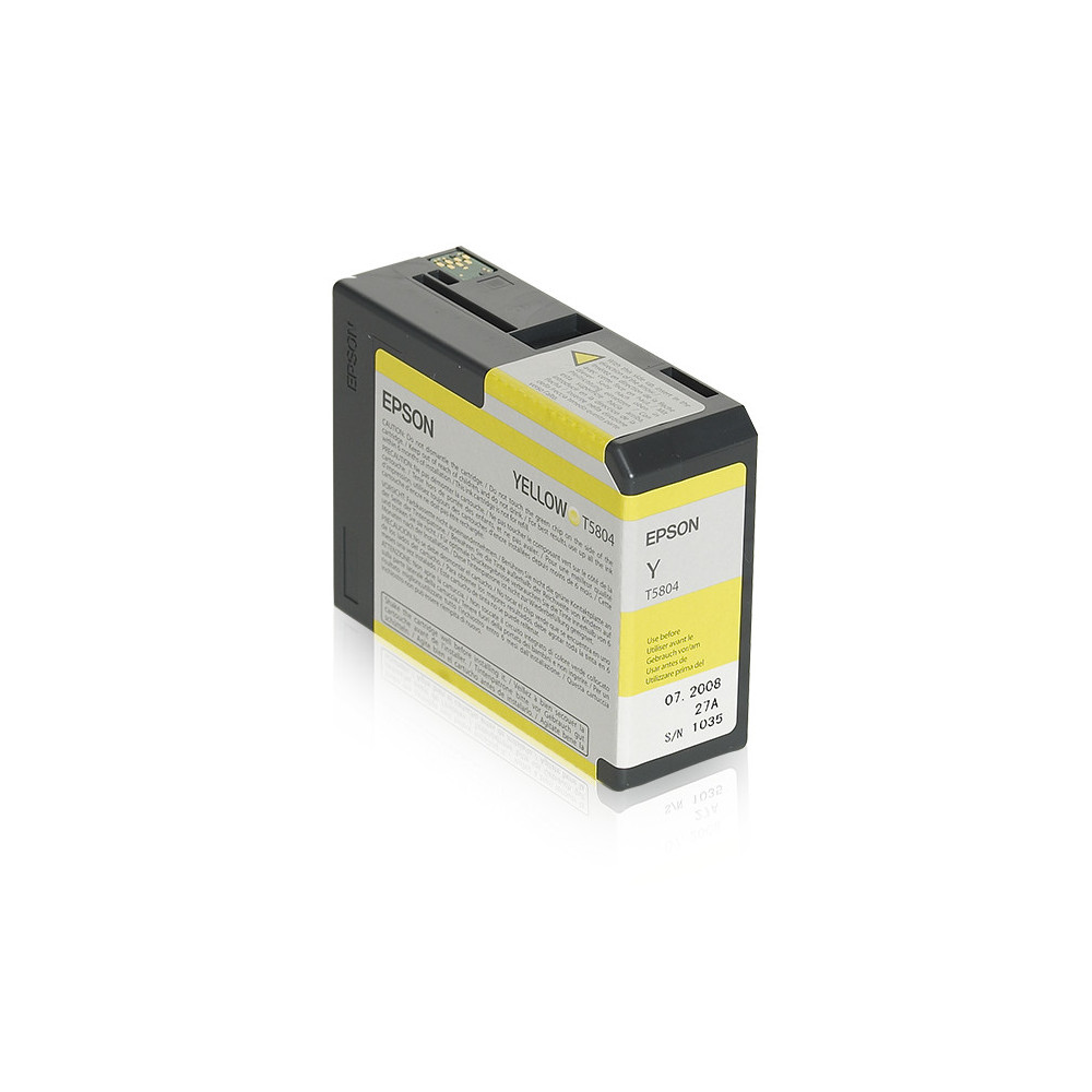 Tinta original epson t580400 amarillo c13t580400 80ml
