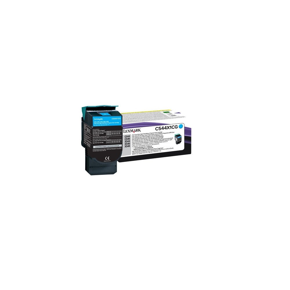Tóner original lexmark c544 cian c544x1cg 30000 páginas