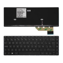 Teclado compatible para portátil HP Envy 14 Series / 14-k / Negro Sin marco