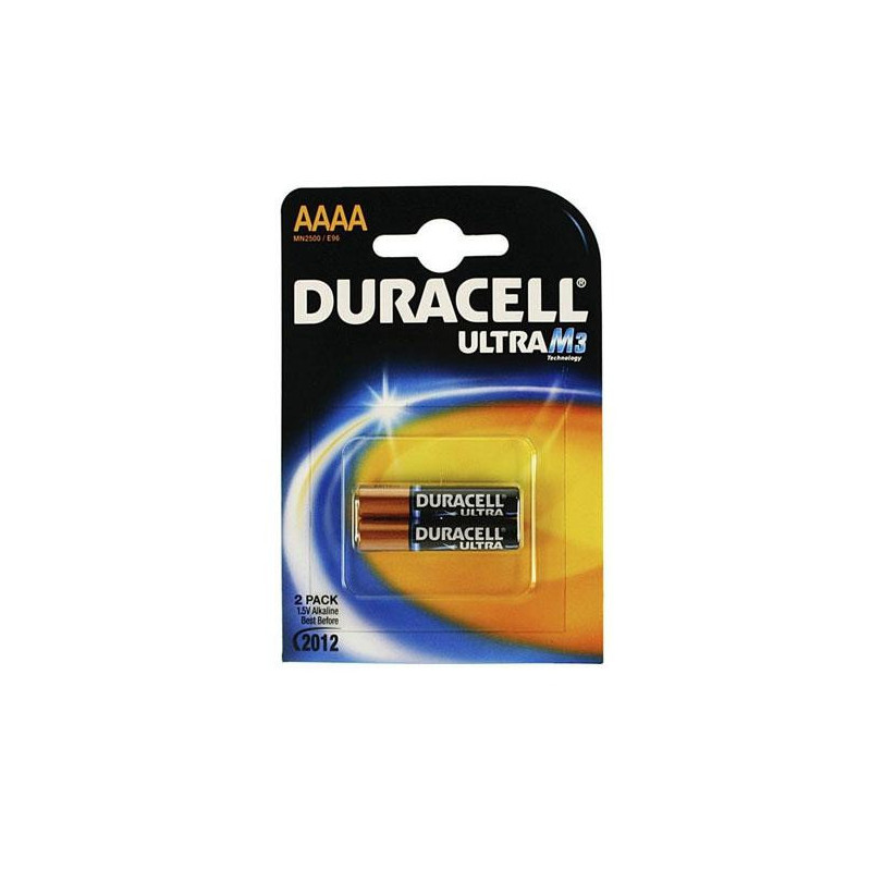 Pilas Duracell Ultra alcalinas AAAA 1.5v (2 unid.) MX2500 / DRB25002 / LR8D425