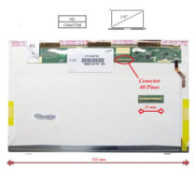 Pantalla para portátil LED 14\ 40 pin 1366x768"