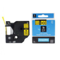 Etiquetas genéricas Dymo D1 45018 Negro-Amarillo Cinta rotuladora generica S0720580
