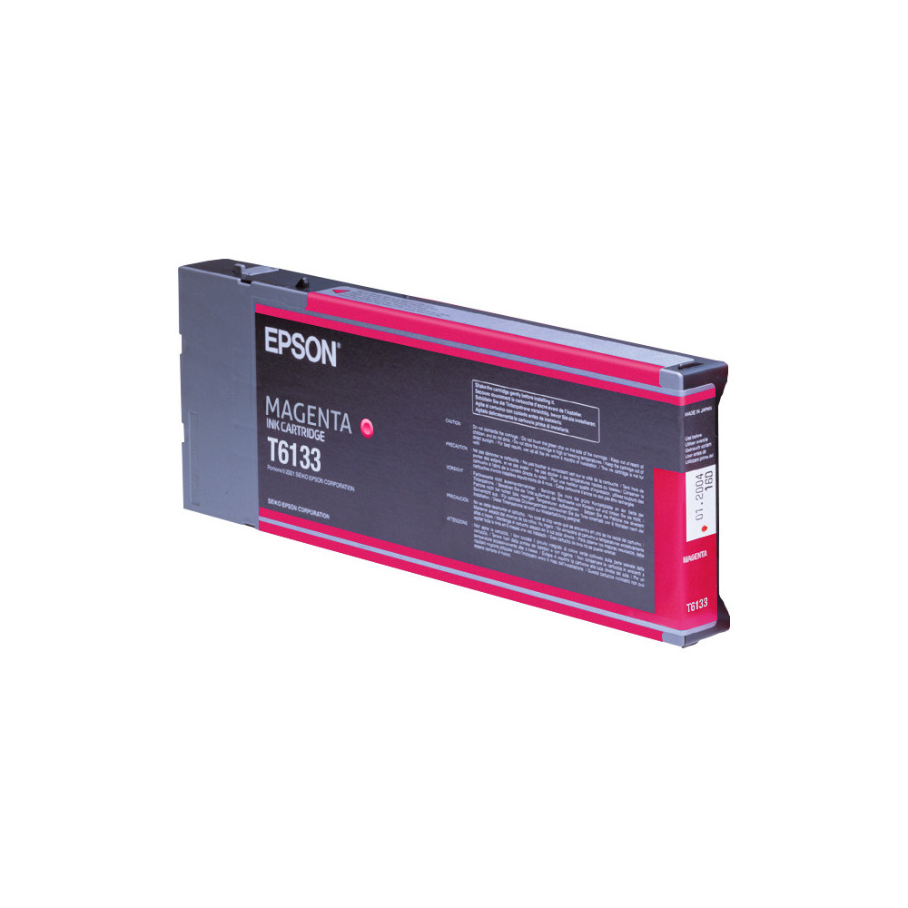 Tinta original epson t6133 magenta c13t613300 110ml