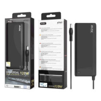 Cargador para portátil universal manual 120W / 10 conectores / 1.2m / AT967 / Mtk