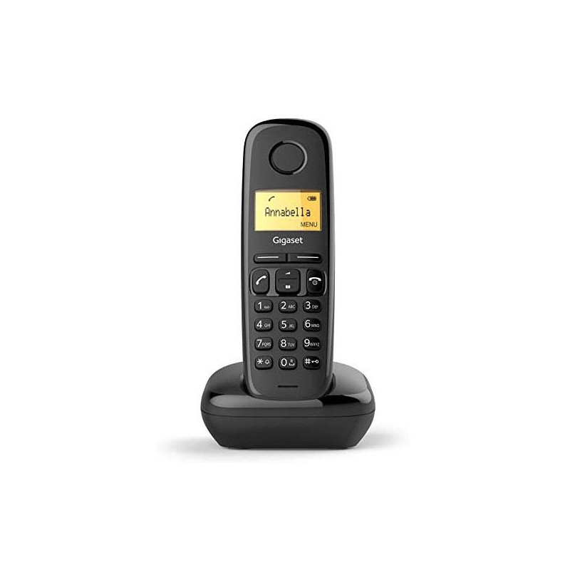 Telefono Inalámbrico Dect Digital Gigaset A170 Negro