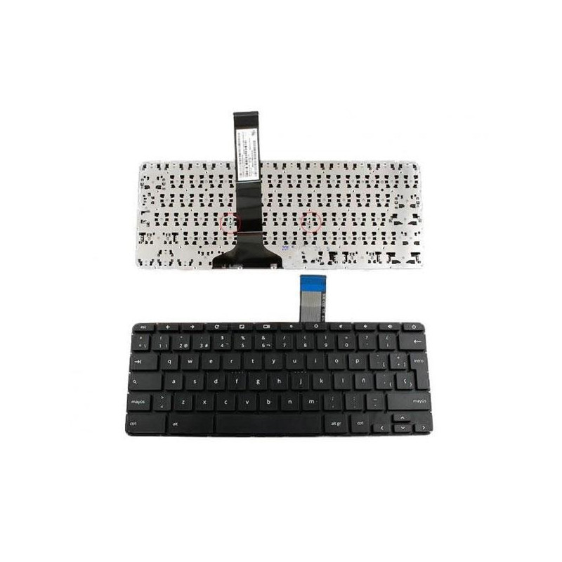 Teclado compatible para portátil HP Chromebook 11 g3 / 788699-161