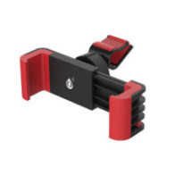 Soporte de coche para Movil rejilla Claw E6260 Rojo - Negro / 3.5 a 6.3 Pulgadas / ONE+