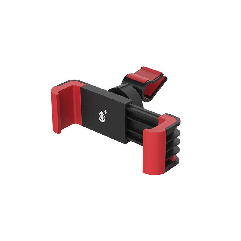 Soporte de coche para Movil rejilla Claw E6260 Rojo - Negro / 3.5 a 6.3 Pulgadas / ONE+