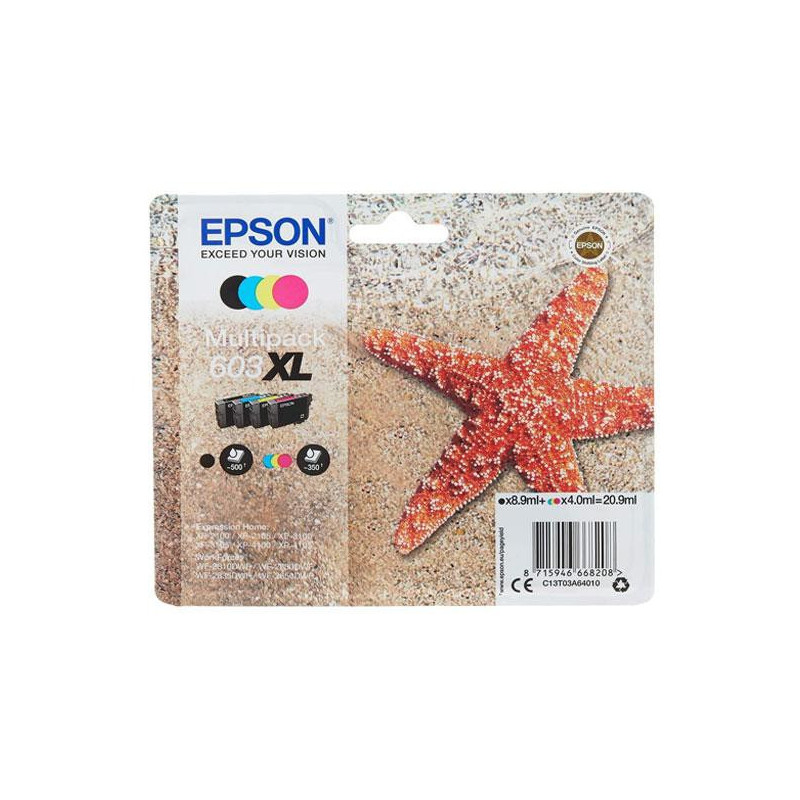 Multipack 4-colours 603xl ink