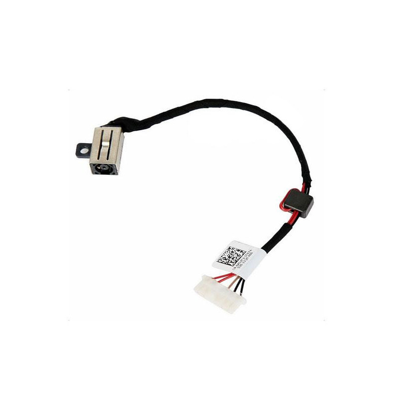 Dc-Jack para portatil Dell Vostro 15-3000 / Inspiron 15-5000 / Dc30100ud00 / 0kd4t9 / 030c53 / 12cm / 6 pines - 5 cables