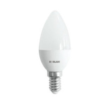 Bombilla LED Roblan e14 vela / A+/ 5w / Calido / 3000k / 390lm / 220-240v LEDVELA05E14C