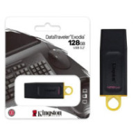Pendrive Kingston Exodia 128Gb USB 3.2 Gen.1 / Negro-Amarillo / DTX/128GB