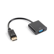 Adaptador DisplayPort a VGA Tipo B / Negro / Lanberg / Ad-0002-Bk