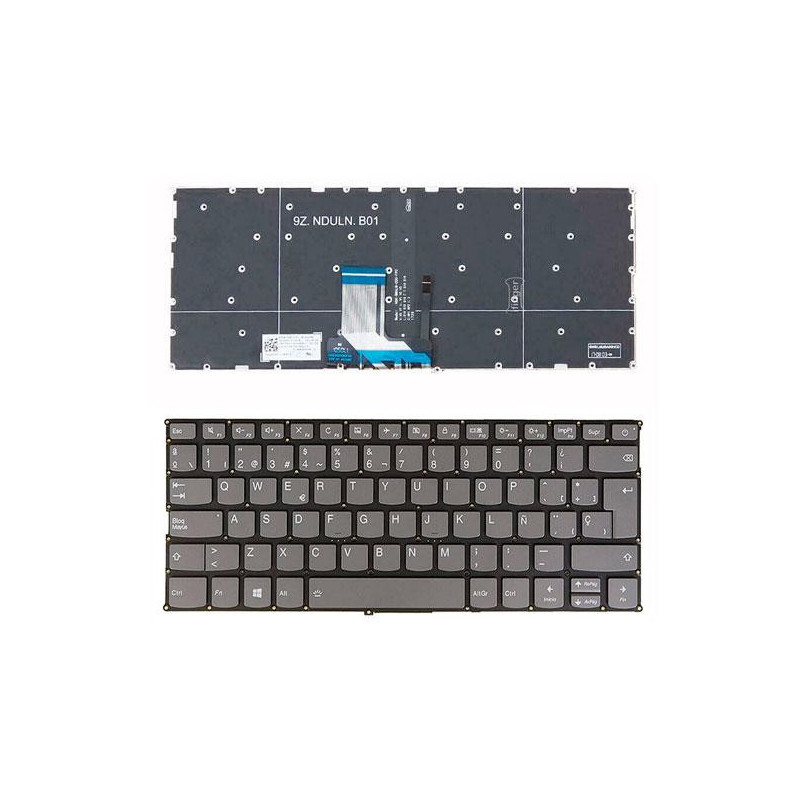 Teclado compatible para portátil LENOVO 720s-13ibr Retroiluminado