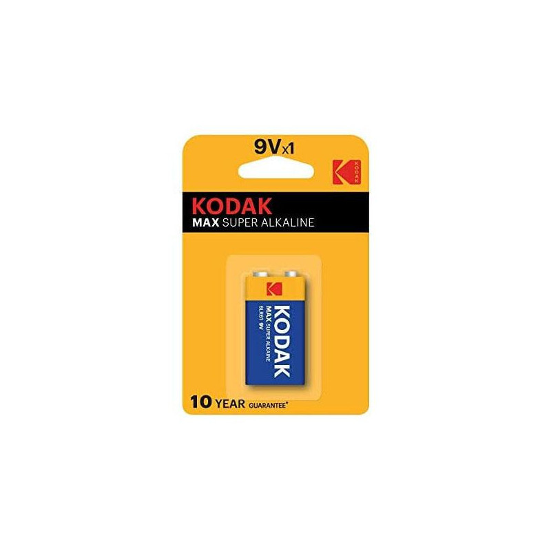 Pila Kodak Max Alcalina 9v / 6lr61 / 6lf22 / 30952010