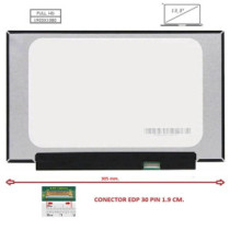 Pantalla compatible para portátil LED 13.3\ SLIM 30 Pines FULL HD Sin Brackets Ancho 305 mm"