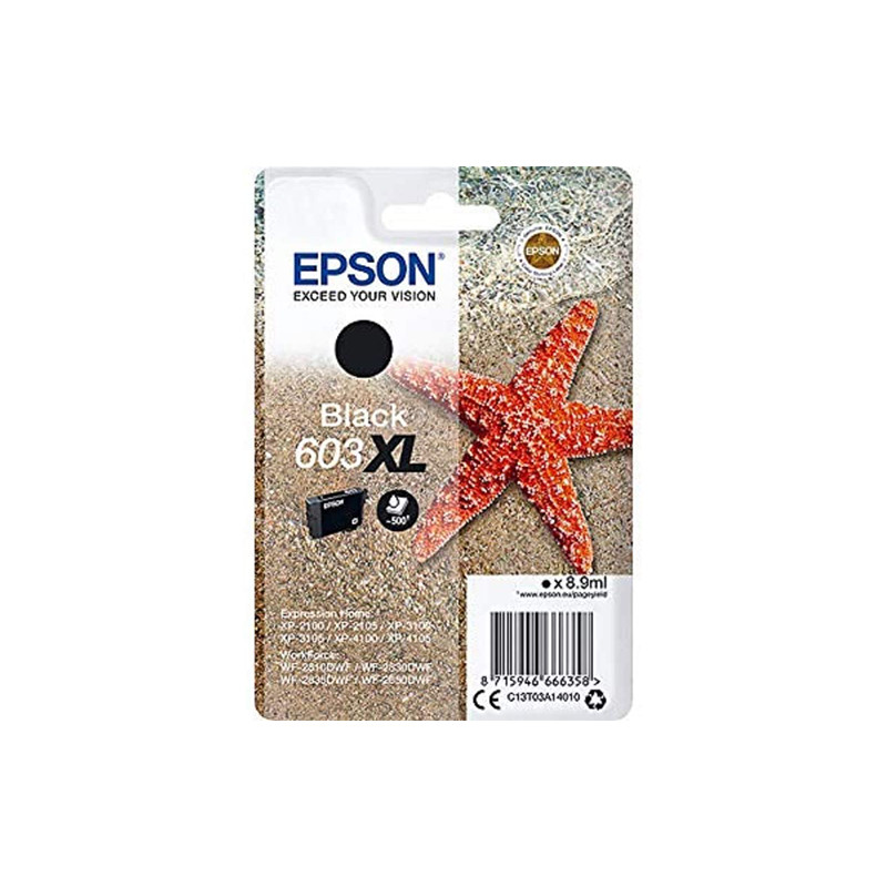 Singlepack black 603xl ink