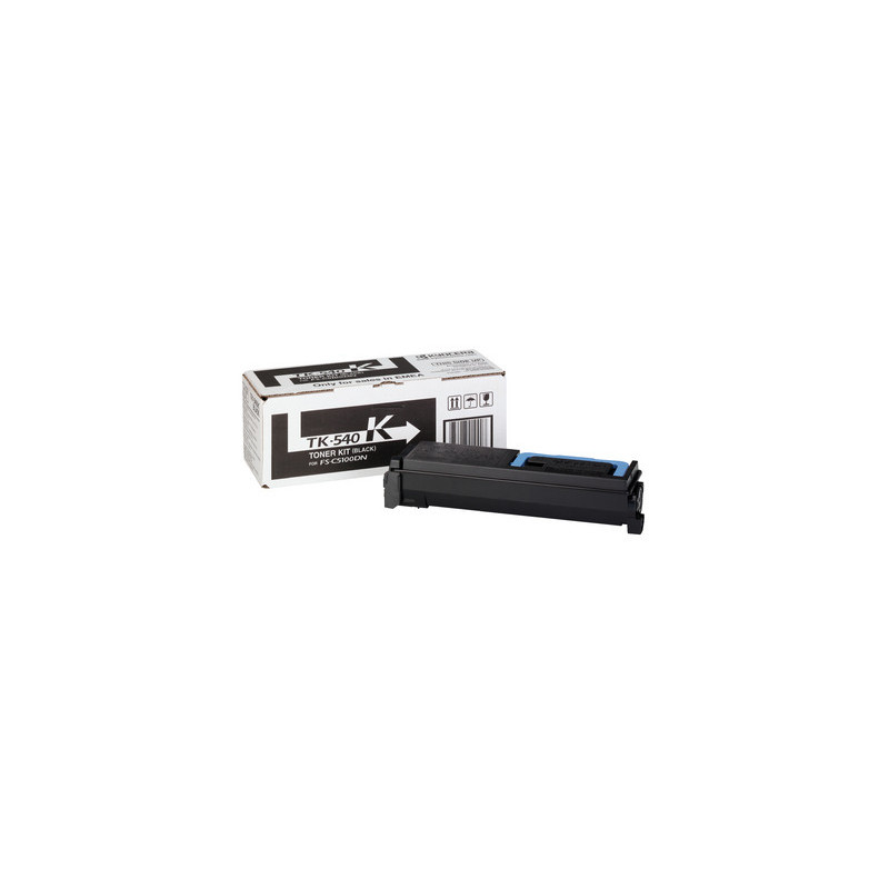 Tóner original kyocera tk 540k negro 5.000 páginas