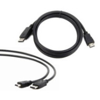 Cable DisplayPort 1.1 a HDMI  M/M 3m / 2K 30hz / Cablexpert cc-dp-hdmi-3m