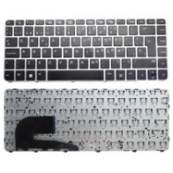 Teclado compatible para portátil HP Elitebook 745 G3 / 745 G4 / 840 G3 / 840 G4 / 848 G4 / Negro marco plata