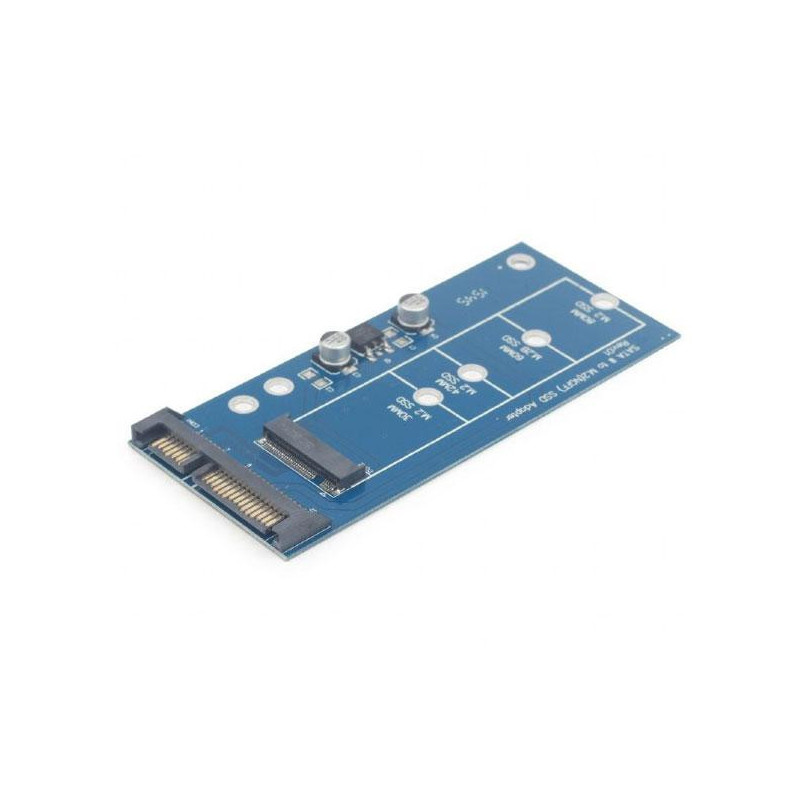 Adaptador M.2 Sata 3.0 a Micro sata 1.8\ SSD  /  ee18-m2s3pcb-01"