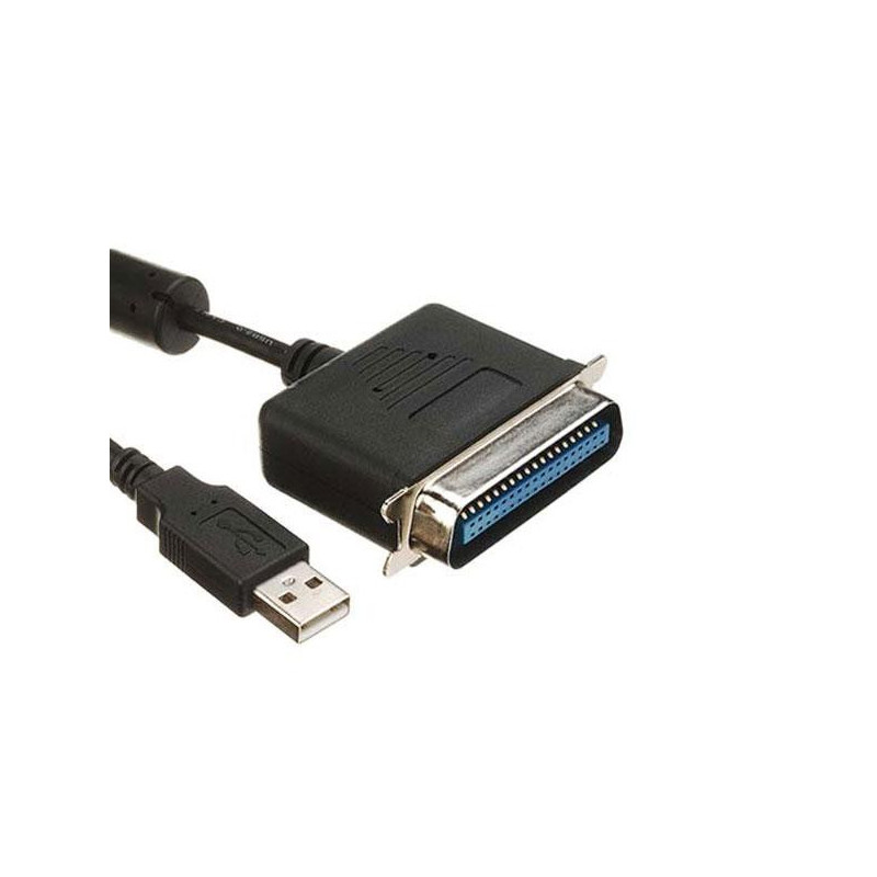Cable adaptador USB a paralelo Centronic 36 pines hembra Equip / 1.5m / Eq133383