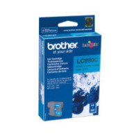 Tinta original brother lc980c cian 4.8ml