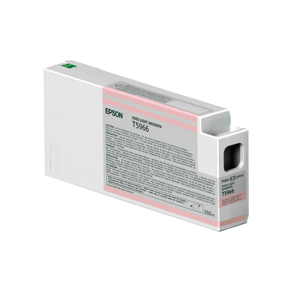 Tinta original epson t5966 magenta claro c13t596600 350ml